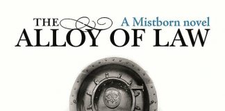Mistborn The Alloy of Law Audiobook cover