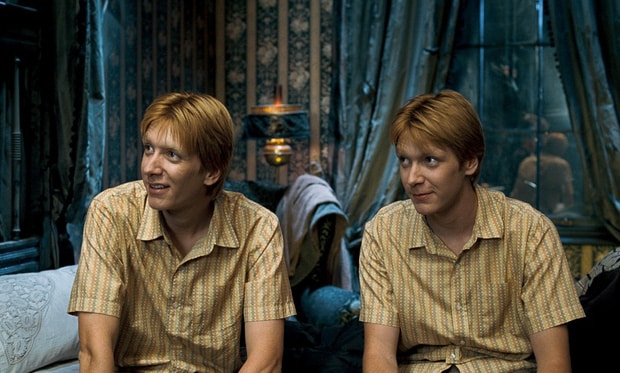 The twins Fred and George